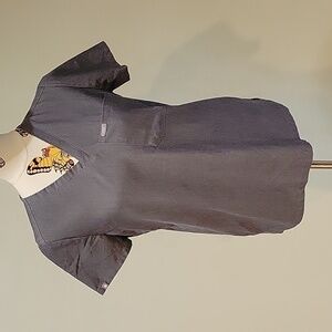 FIGS technical collection gray scrubs top. Size is XS.